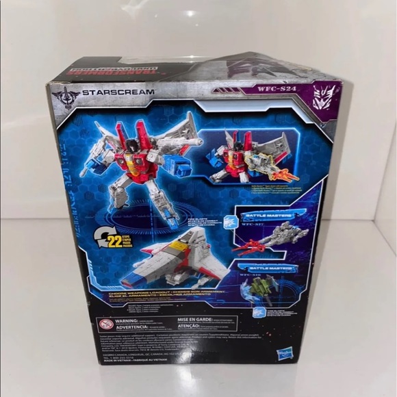 Transformers War for Cybertron: Siege Starscream Voyager Action Figure WFC-S24 - Picture 3 of 4